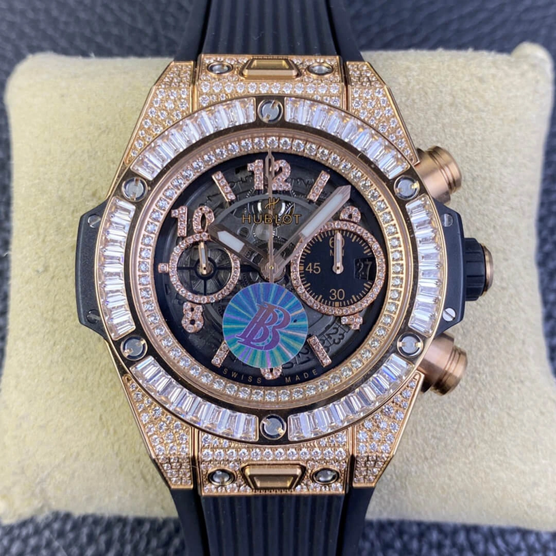 Hublot BIG BANG Unico 421.OX.1180.RX.0904 BB Factory 1:1 Best Edition Replica Watch Black Strap